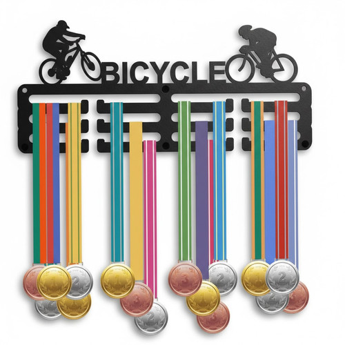 Personalised cycling medal - personalised,