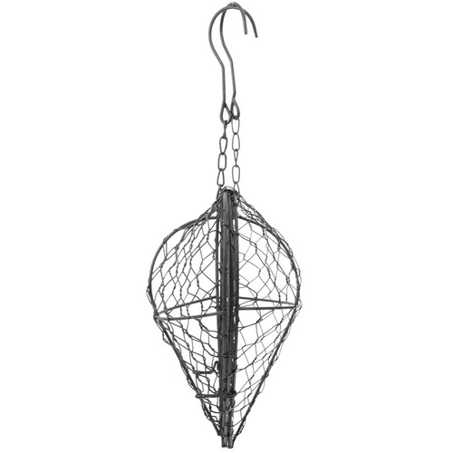 Wall basket heart shaped - shaped, metal