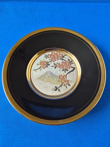 Art chokin 19cm plate - of, mt