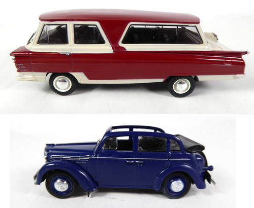 Set model cars from - model, ussr