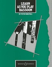 Learn as You Play Bassoon