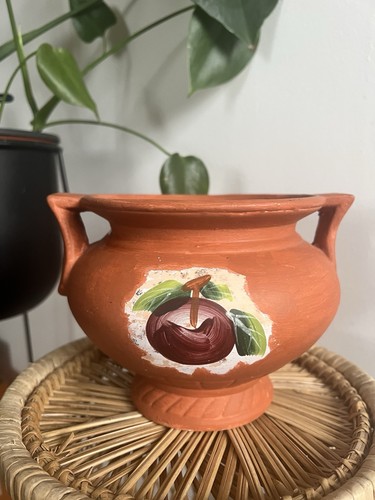 Vintage terracotta urn - vintage,