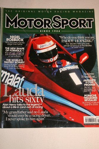 Motor sport magazine march - sport,