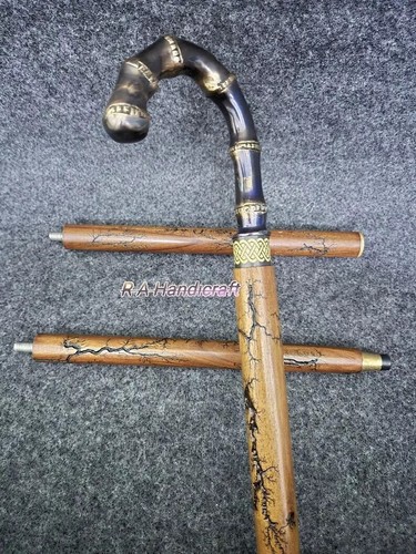 Handcrafted antique wooden - handcrafted,