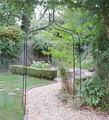 Metal decorative garden arch - metal,