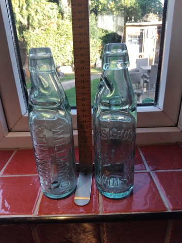Old codd bottles from - old,