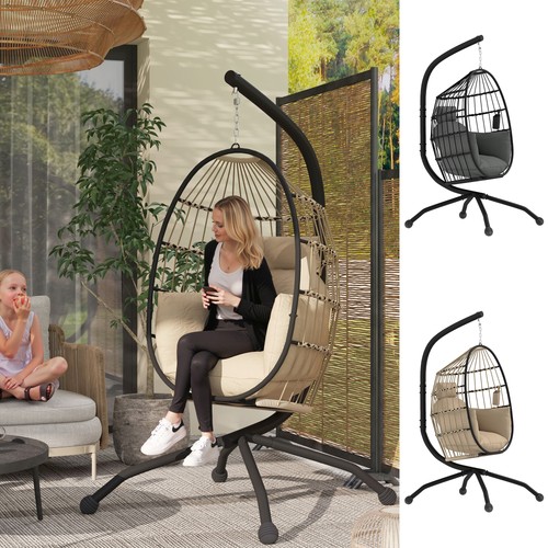 Hanging egg chair - with, folding
