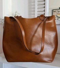 Zara Buffalo Leather Tote