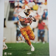 Eric Rhett Autograph Running Back Tampa Bay Buccaneer's FBP-187