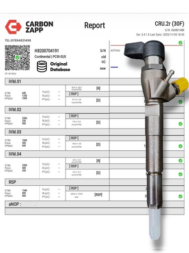 Diesel fuel injector - fit, dacia