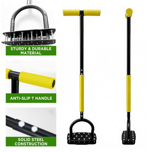 Lawn aerator tool with - lawn, 17