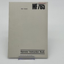 Massey Ferguson MF765 Disc