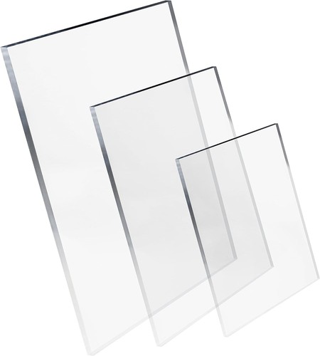 Custom cut any - to, clear