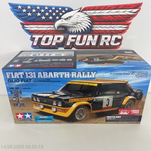 Tamiya fiat 131 abarth - 131, rally