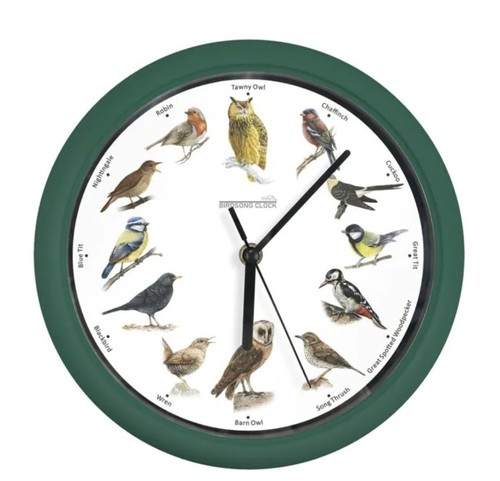 Bird song clock hourly chime - hourly,