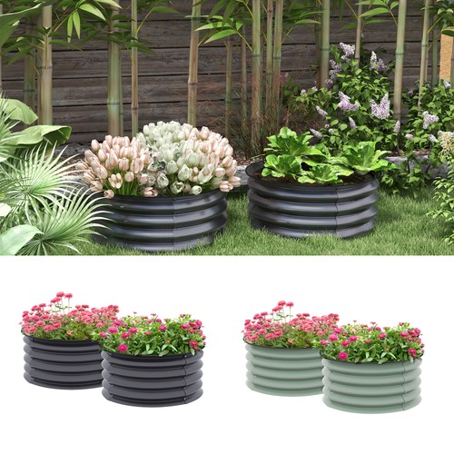 Set raised garden - of, bed