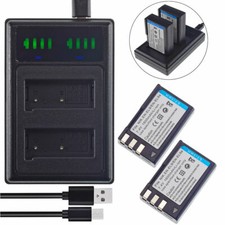 2X Battery + Dual Charger for