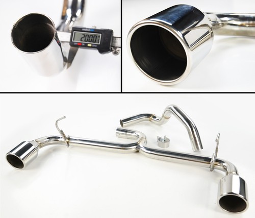 Stainless steel exhaust after - stainless,