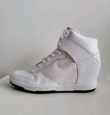 NIKE DUNK SKY HI WEDGE SIZE UK 5 EUR 38.5 (644877 101) WHITE