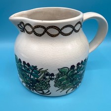 *VINTAGE TAUNTON VALE BOUQUET GARNI HERB MEDIUM 9.5CM JUG 1970s RETRO ORIGINAL*