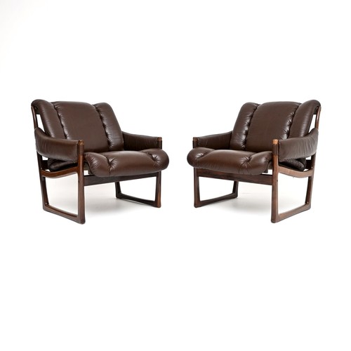 Pair vintage rosewood and - of,