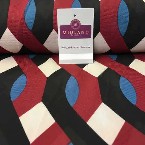 Maroon geometric printed soft - maroon,