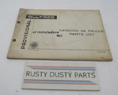 Bultaco original provisional - bultaco,