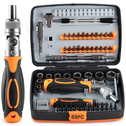 Ratcheting screwdriver set - ratcheting, 68