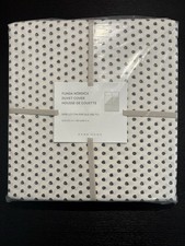 NEW Zara Home Black/Cream F/Q