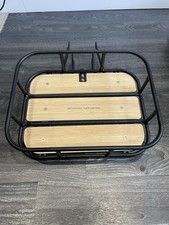 Bike Rear Cargo Rack Wooden