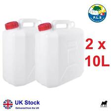 2 x 10 Litre Jerry Can Water