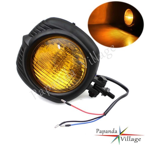 Vintage motorcycle headlight - vintage,