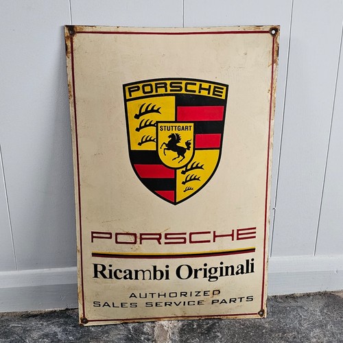 Rare large vintage porsche - vintage,