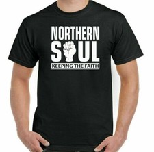 NORTHERN SOUL T-SHIRT, Tamla Motown Ska 2Tone MOD Scooter Stax Records Dance Top