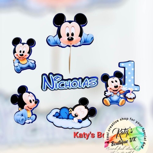 Minnie mouse cake topper - minnie,