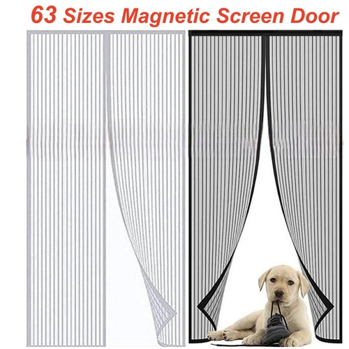 Magic magnetic screen door - magic,