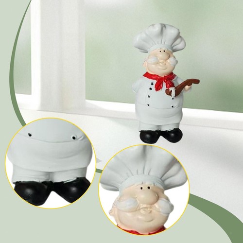 Chef resin figurine statue - chef,