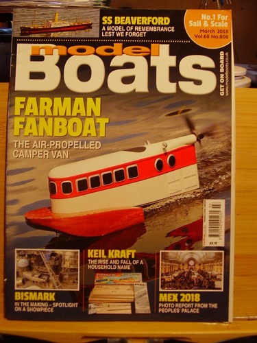 Model boats magazine - boats, march