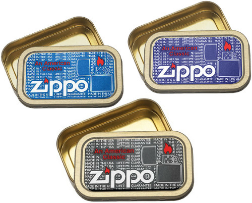 Zippo tobacco tin pattern - 3d,