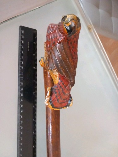 Vintage parrot handle - vintage,