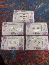 5 Pack Fancy Bindi Forehead
