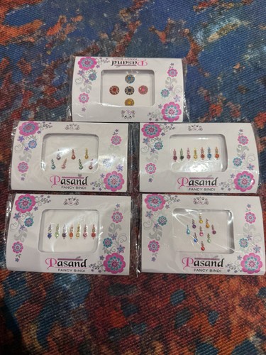 Pack fancy bindi forehead - pack,