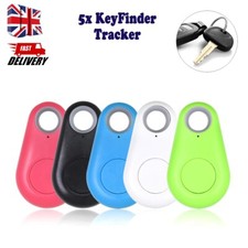 4x Anti lost Alarm GPS Tracker Bluetooth Key Finder Dog Locator Smart Tag Child