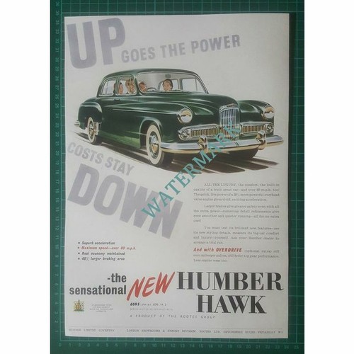 X806 humber hawk - humber,