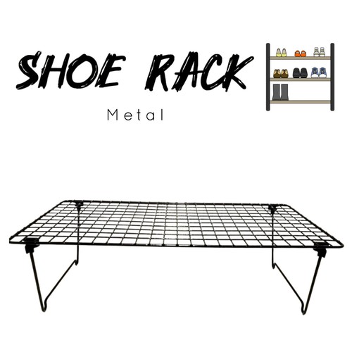Metal shoe rack stand tier - stand, 2