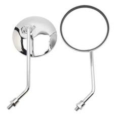Mirrors Pair Chrome for Kawasaki Z750 KZ750B Twin 1976-1979