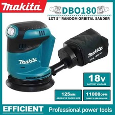 Makita DBO180Z 18V Brushless Cordless Rechargeable Disc Random Orbital Sander Wo