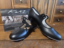 Katz Dancewear, Handmade Tap Shoes Size 5, Low Heal & Heal Plate