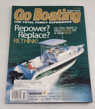 Go Boating Magazine October 2002 Bayliner 175 Bennington RL210 Smoker Craft 8522