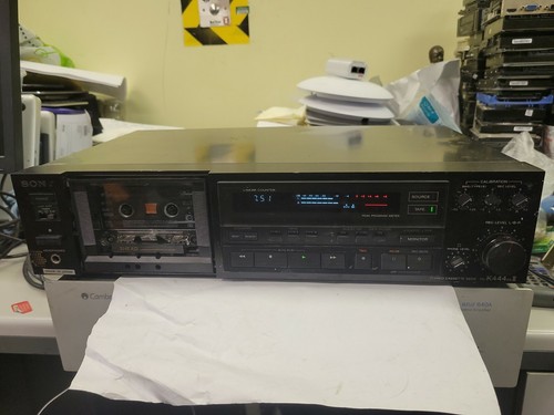 Sony k444es 3 head - sony, tc-k444es